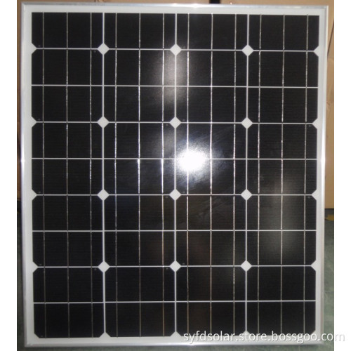 60W Monocrystalline Solar Pane with TUV, IEC, CE, RoHS Certified L/PV Panel/Solar Module/Solar Power